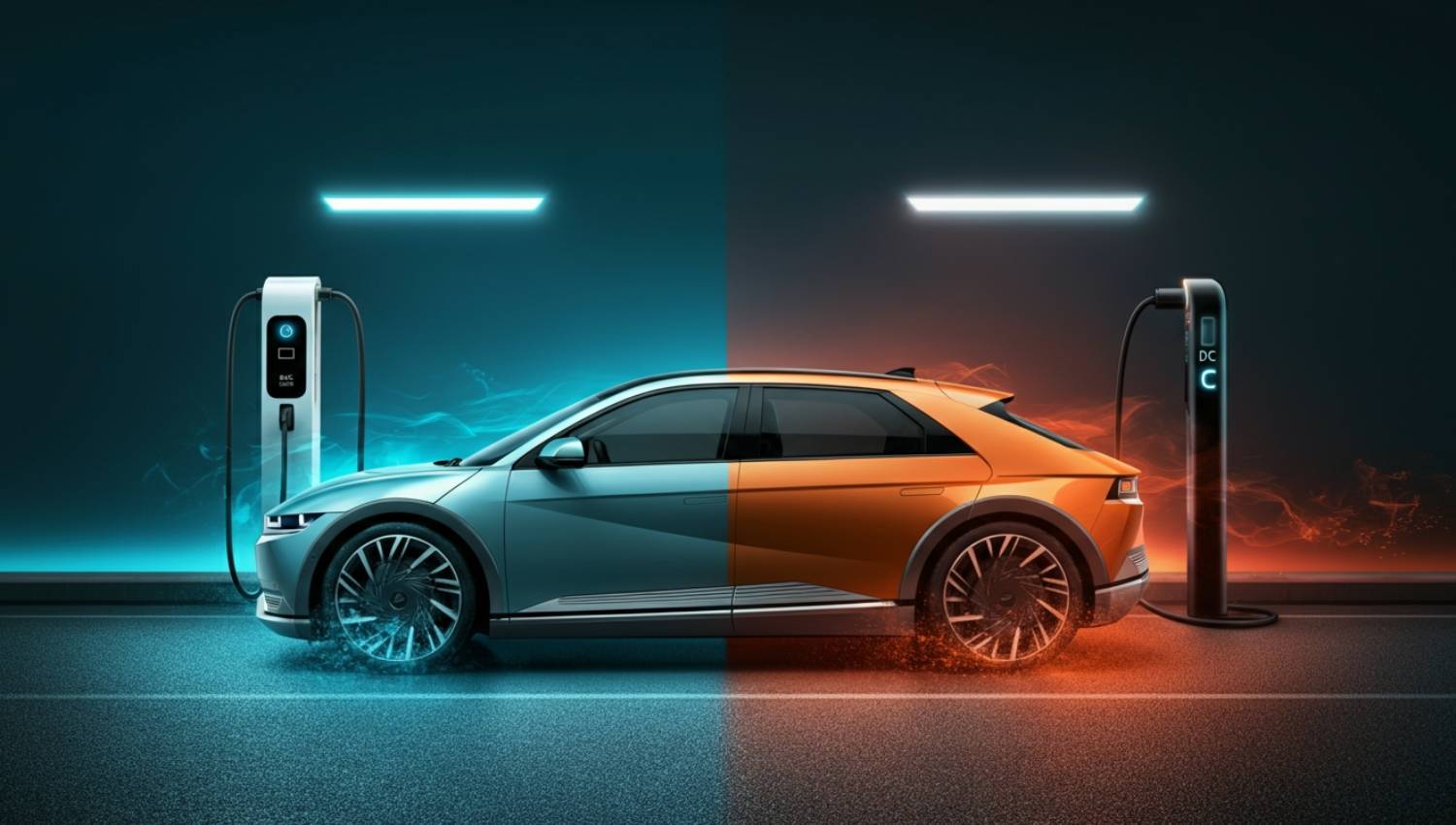 Mustang Mach-E charging